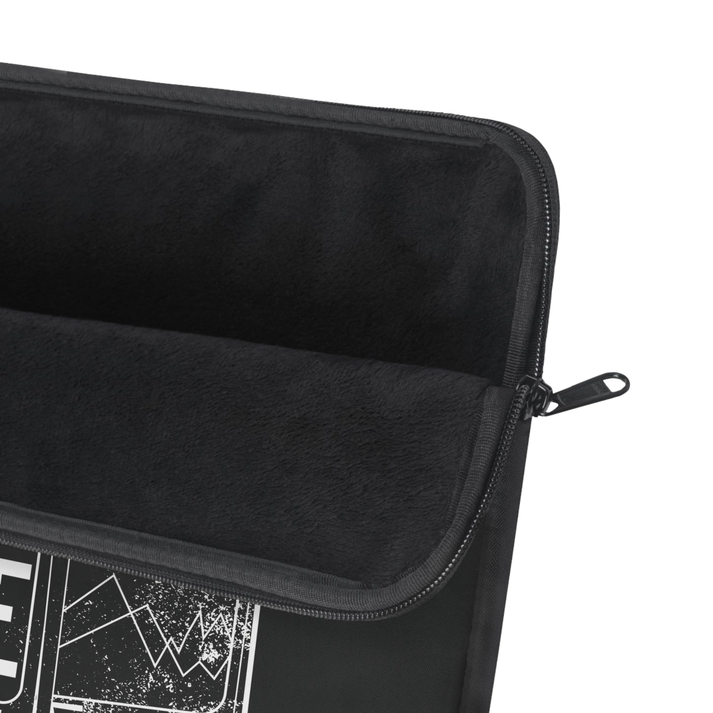 Kill the Noise - Black Laptop Sleeve