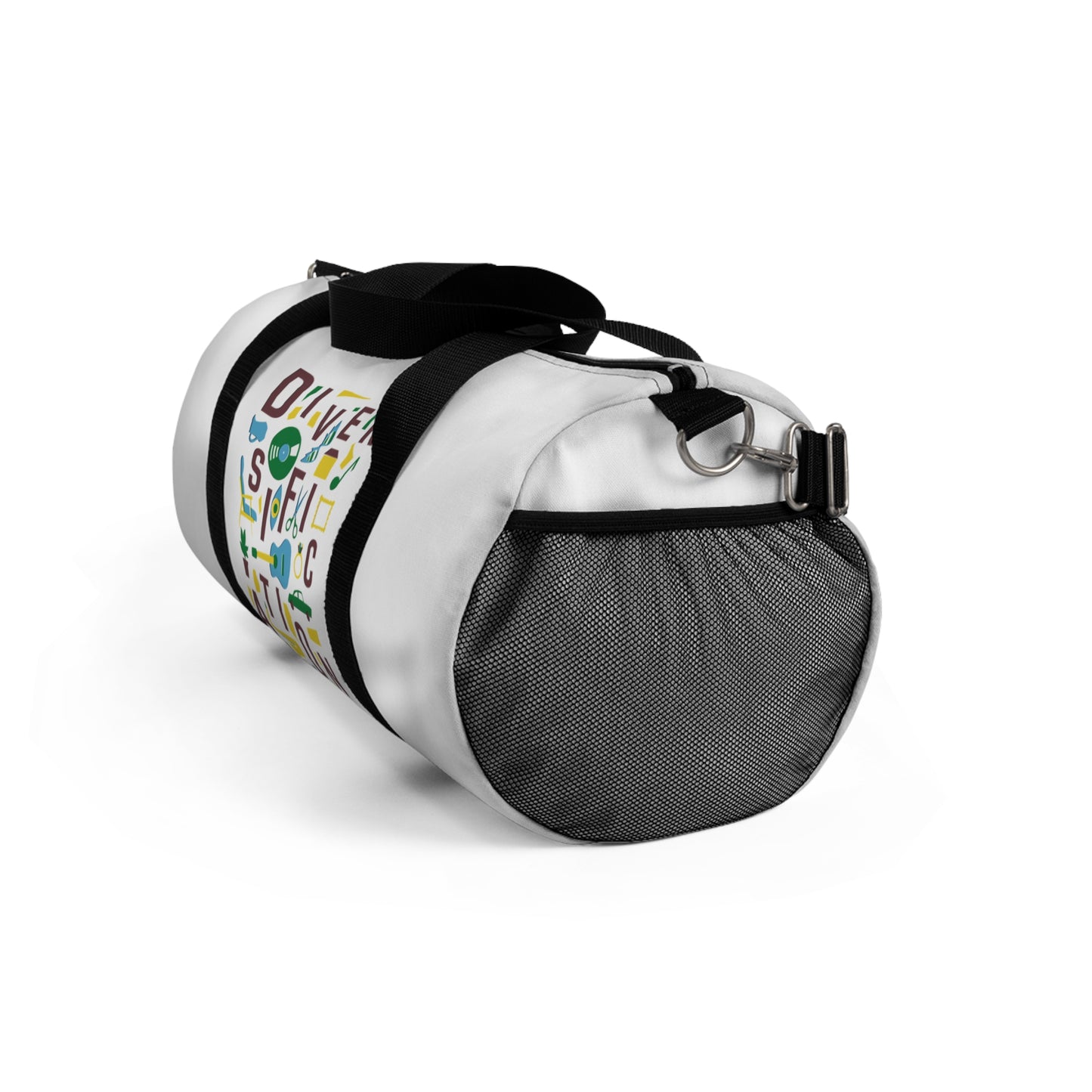 Diversification - White Duffel Bag