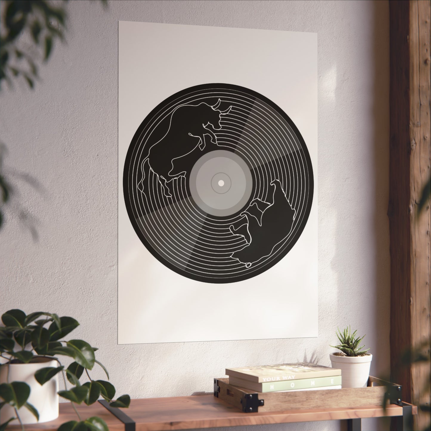 The Bull and The Bear - Fine Art Poster