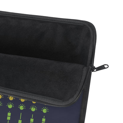 Rebalance - Navy Blue Laptop Sleeve