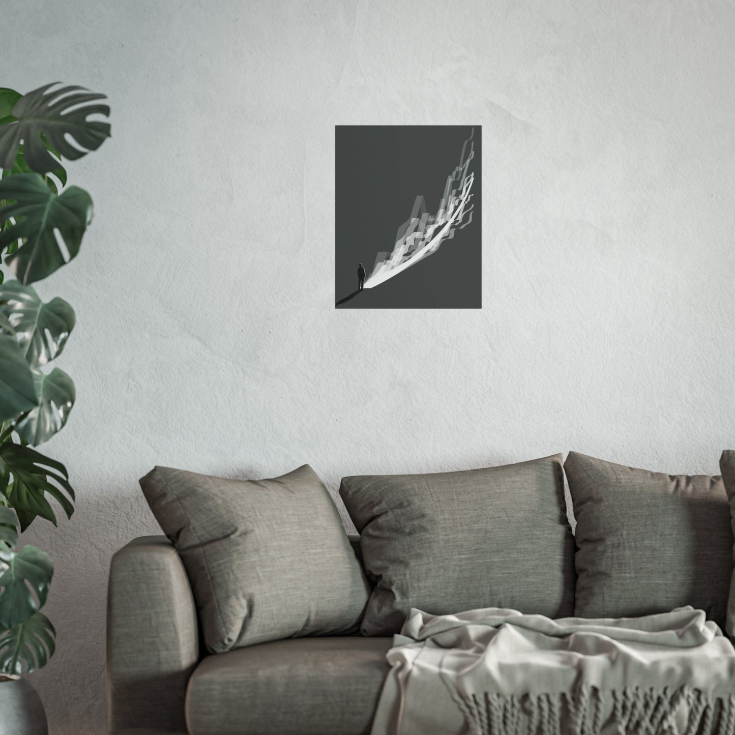 Monte Carlo Simulation - Fine Art Poster