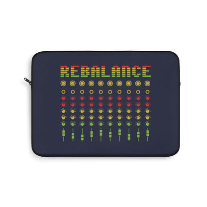 Rebalance - Navy Blue Laptop Sleeve