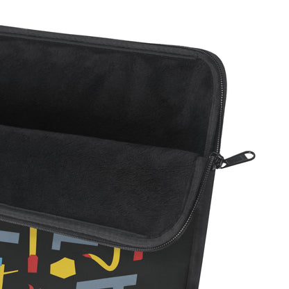 Diversification - Black Laptop Sleeve