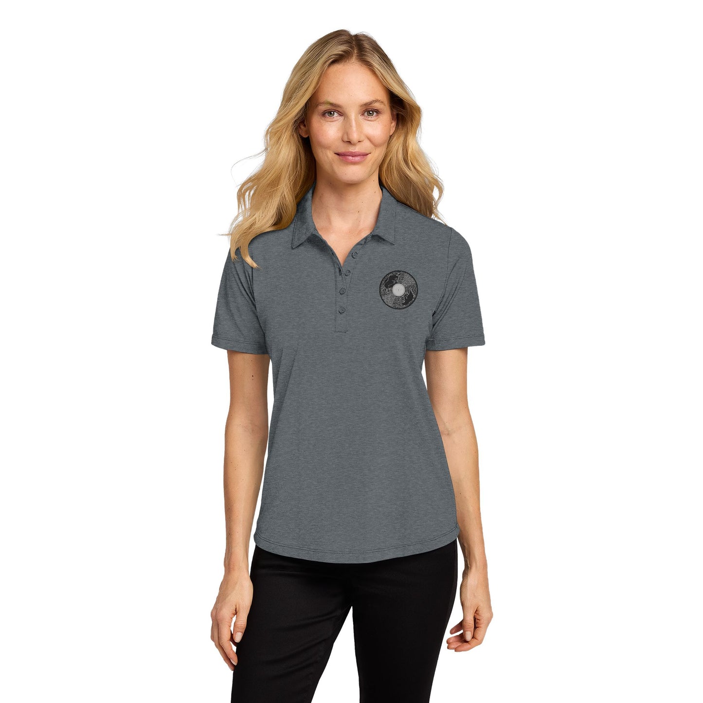 The Bull and The Bear -  Ladies Pique Polo Shirt