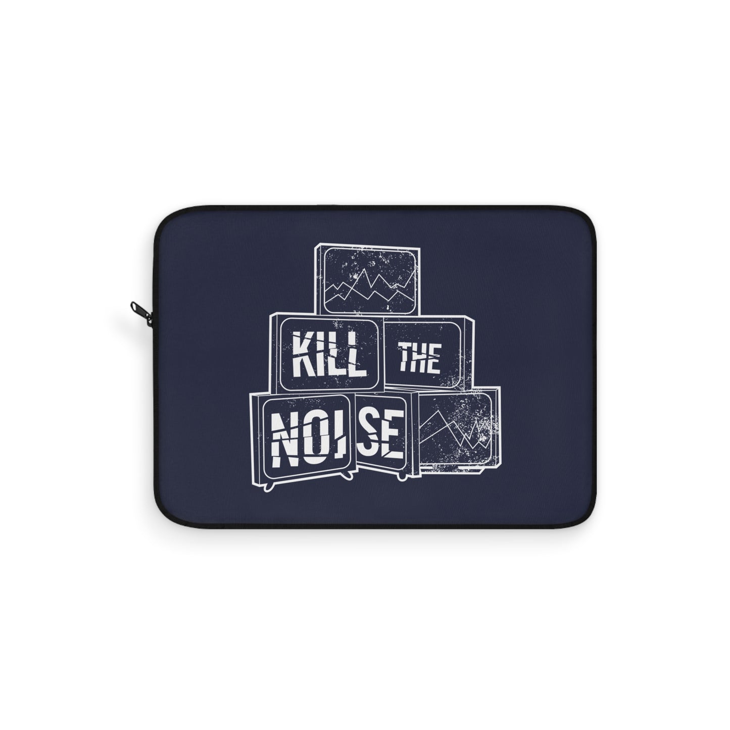 Kill the Noise - Navy Blue Laptop Sleeve