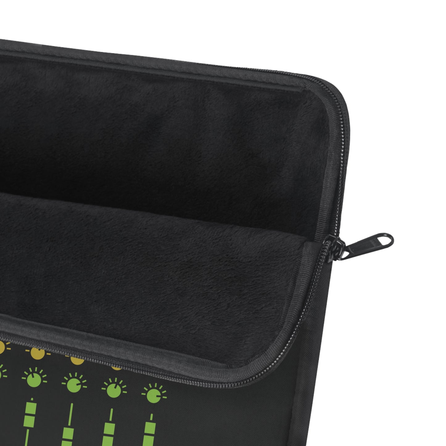 Rebalance - Black Laptop Sleeve