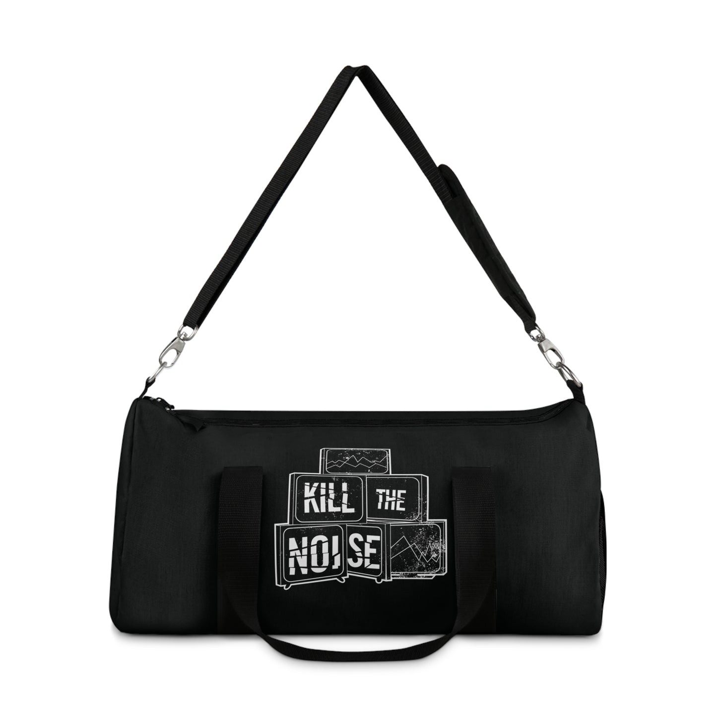 Kill the Noise - Black Duffel Bag