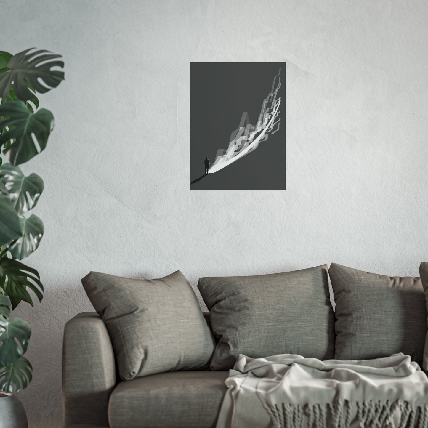 Monte Carlo Simulation - Fine Art Poster