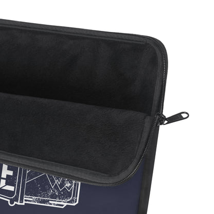Kill the Noise - Navy Blue Laptop Sleeve