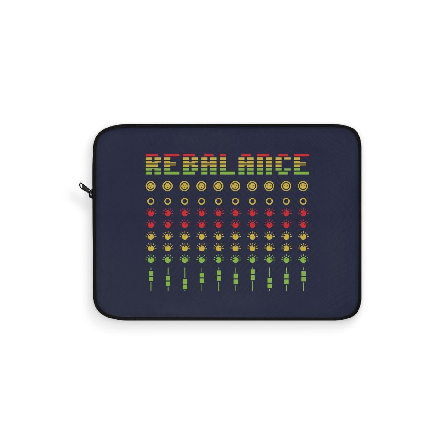 Rebalance - Navy Blue Laptop Sleeve
