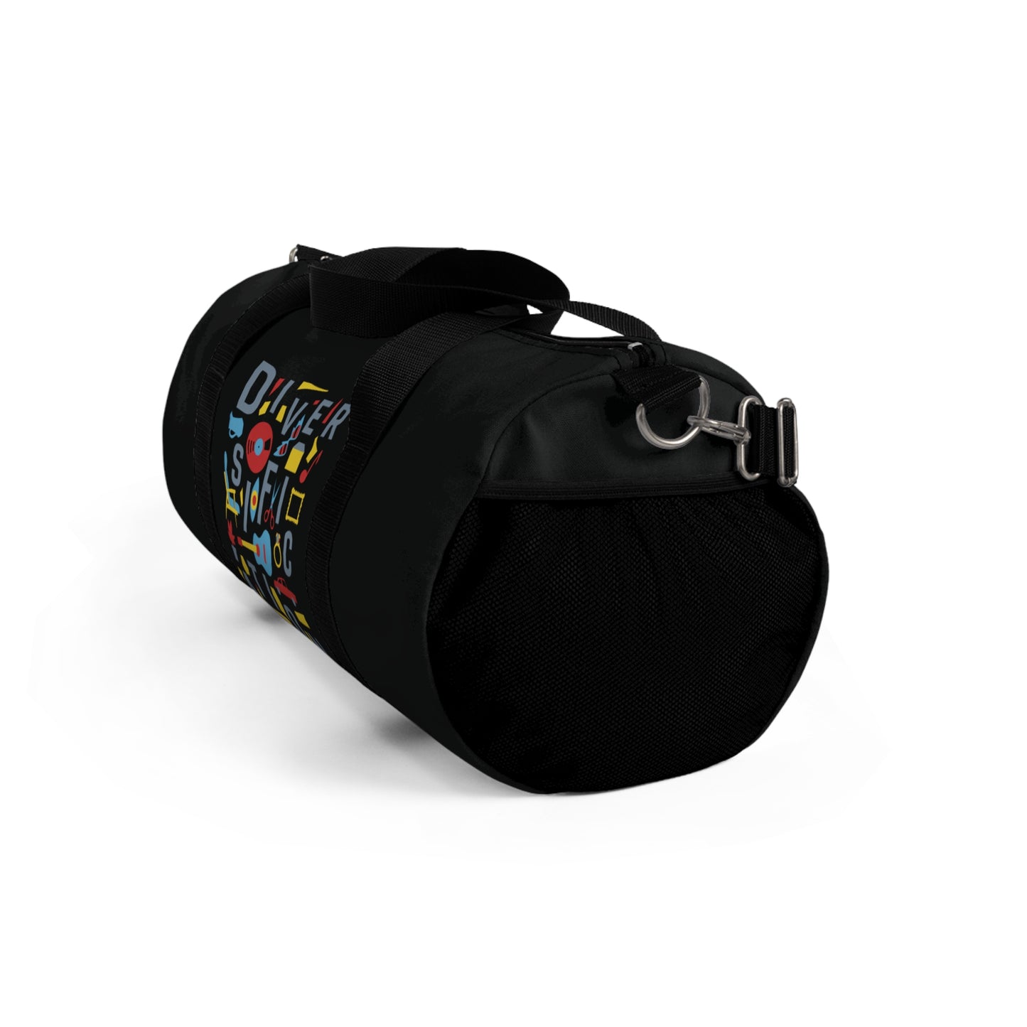 Diversification - Black Duffel Bag