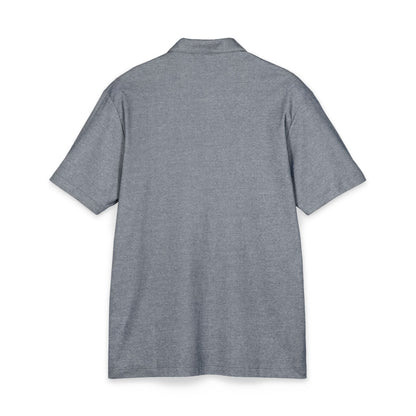 The Bull and The Bear - Men's Pique Polo Shirt