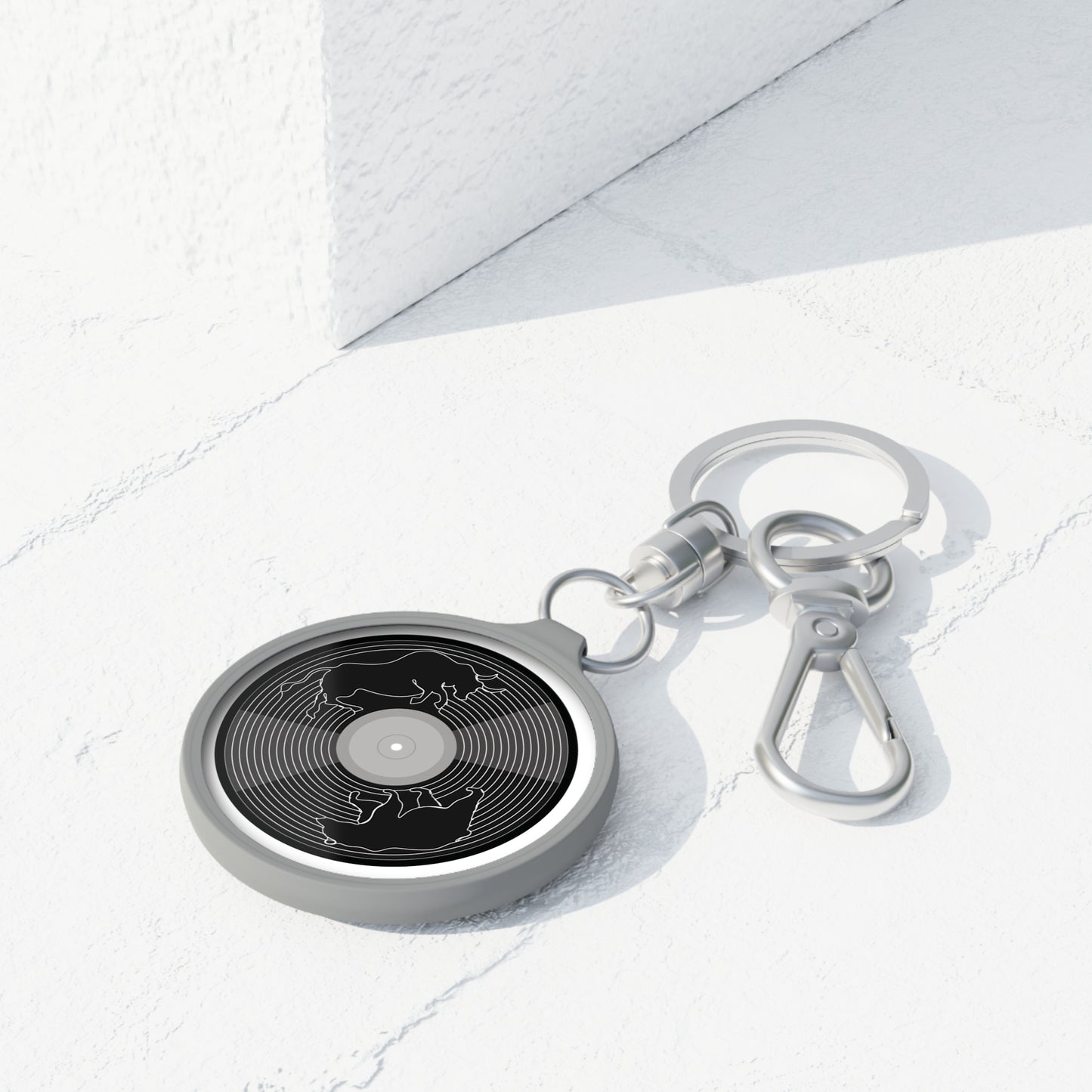 The Bull and The Bear - Keyring Tag