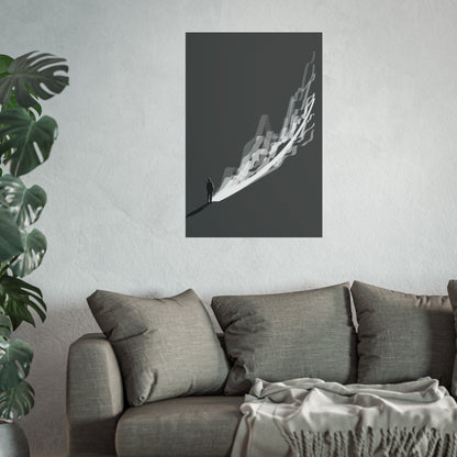 Monte Carlo Simulation - Fine Art Poster