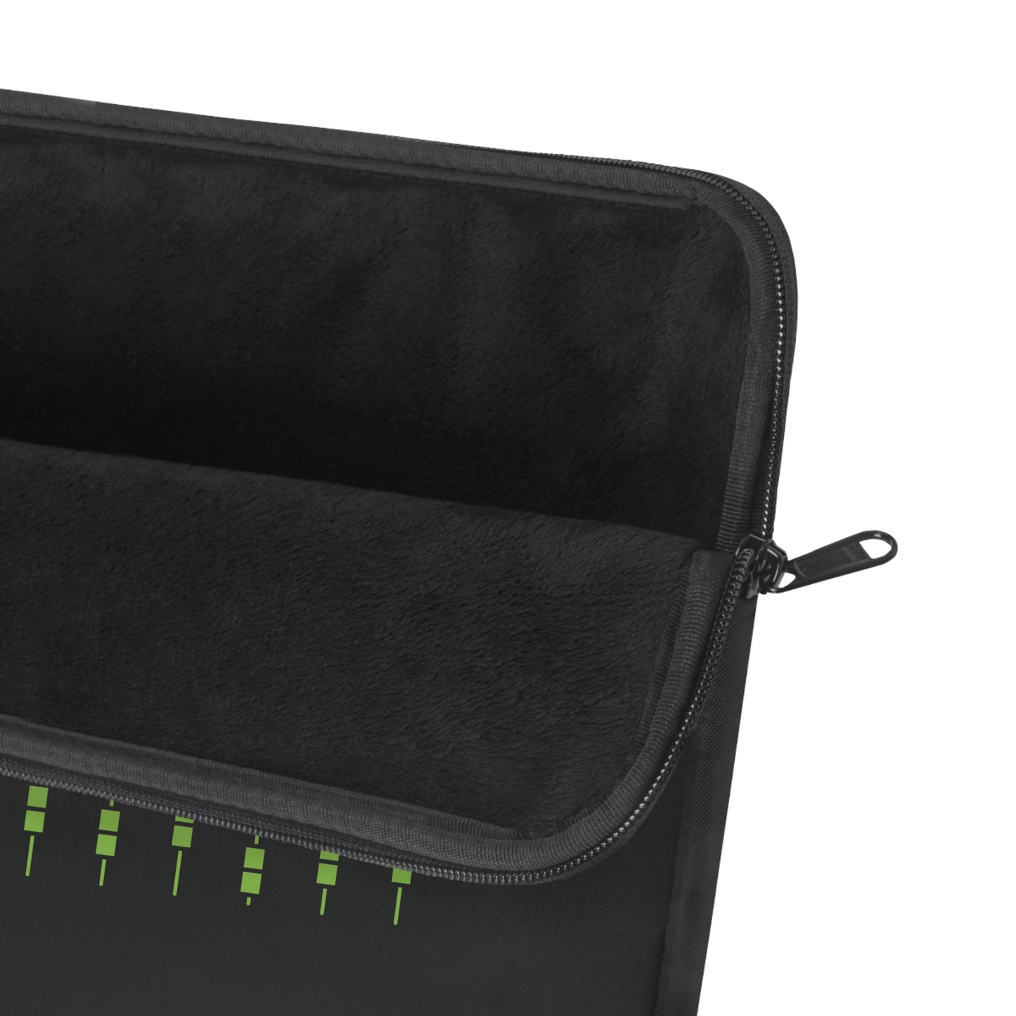 Rebalance - Black Laptop Sleeve