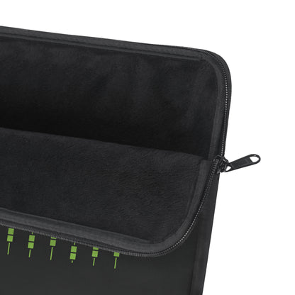 Rebalance - Black Laptop Sleeve