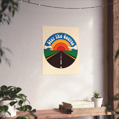 Stay the Course - Fine Art Poster