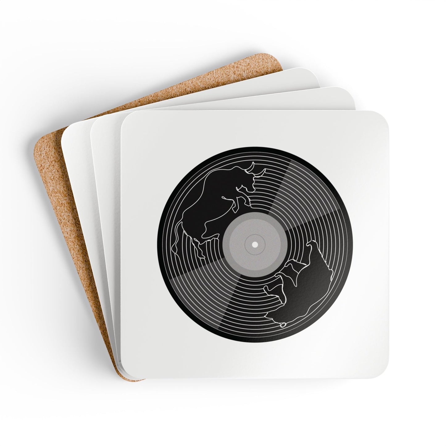 The Bull and The Bear - Coaster Set (4)