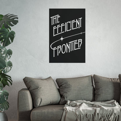 The Efficient Frontier - Fine Art Poster