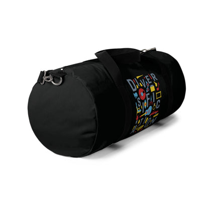 Diversification - Black Duffel Bag