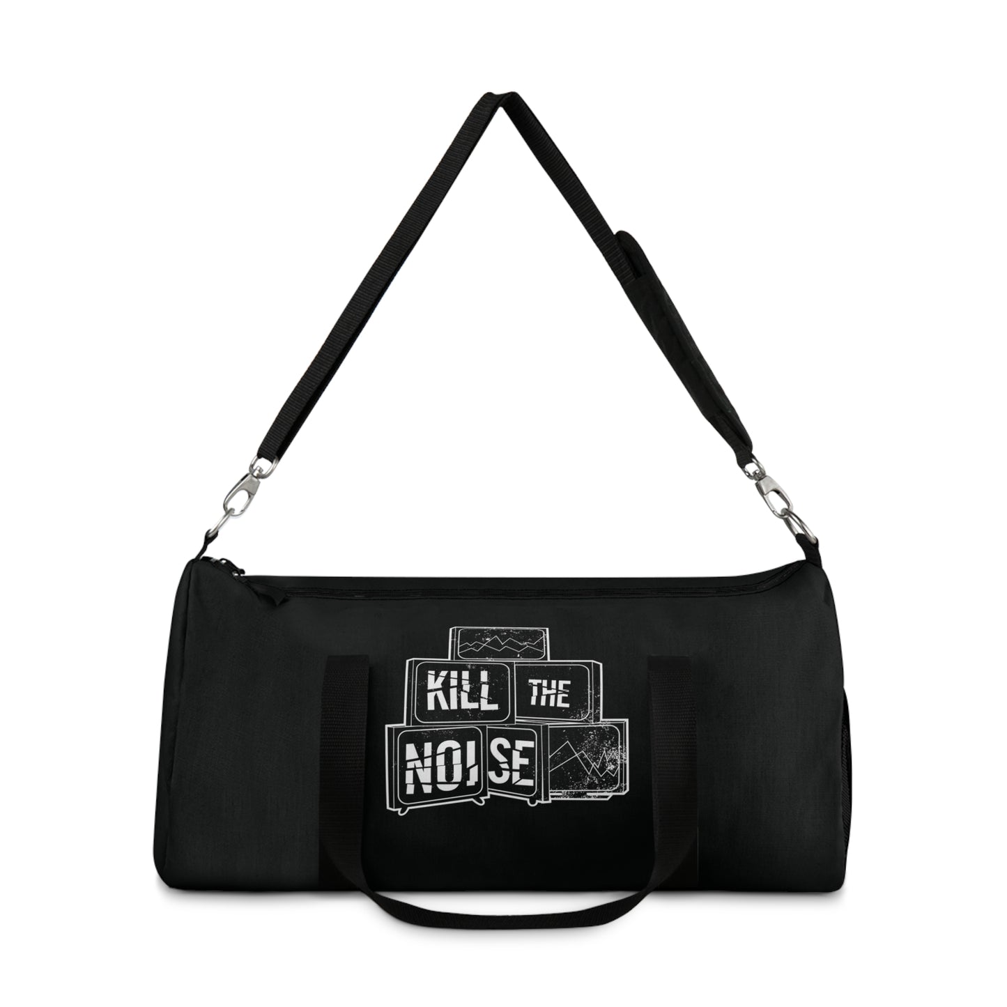 Kill the Noise - Black Duffel Bag