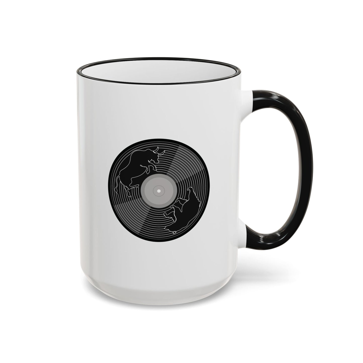 The Bull and The Bear - Ceramic Mug (11oz & 15oz)