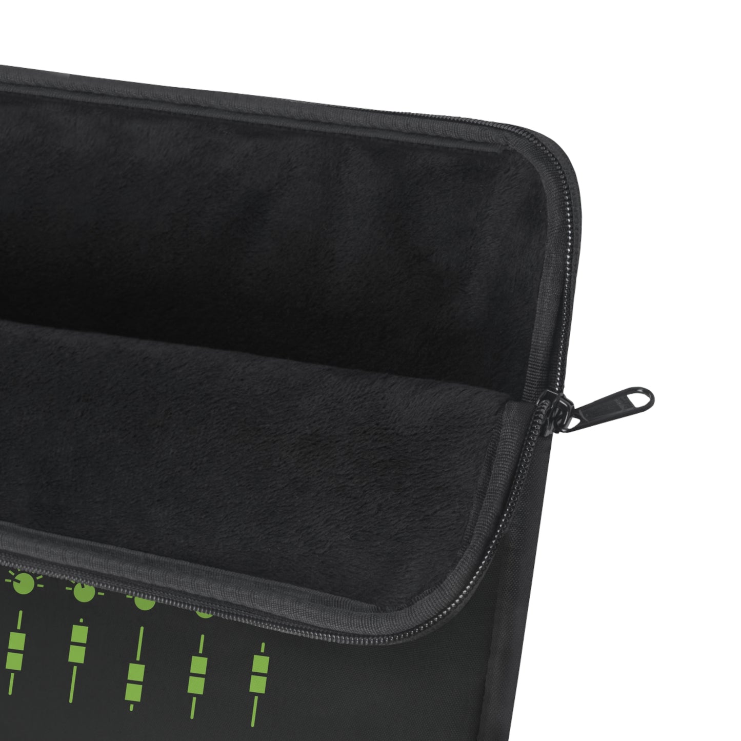 Rebalance - Black Laptop Sleeve
