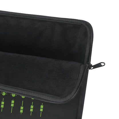 Rebalance - Black Laptop Sleeve