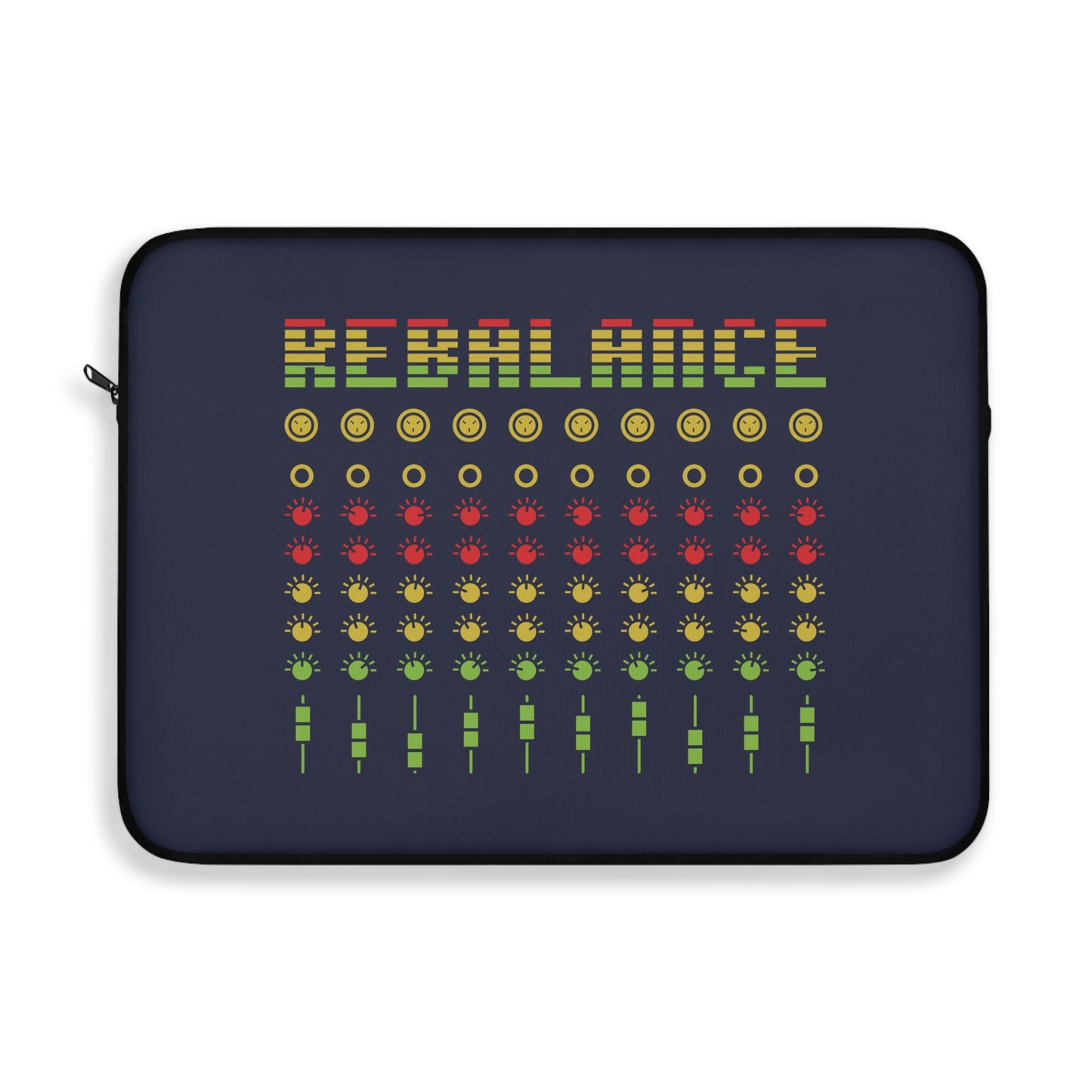 Rebalance - Navy Blue Laptop Sleeve