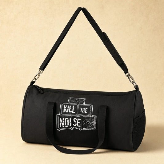 Kill the Noise - Black Duffel Bag