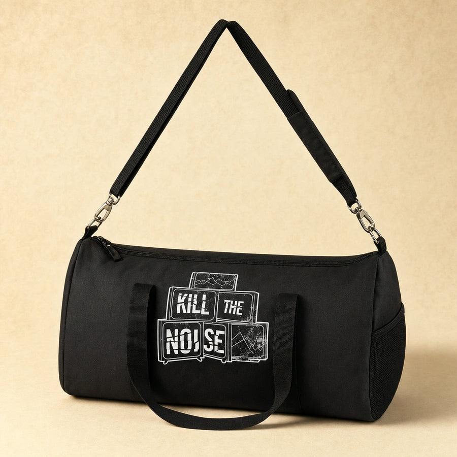 Kill the Noise - Black Duffel Bag
