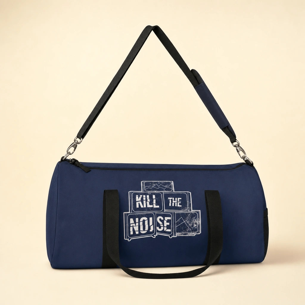 Kill the Noise - Navy Duffel Bag