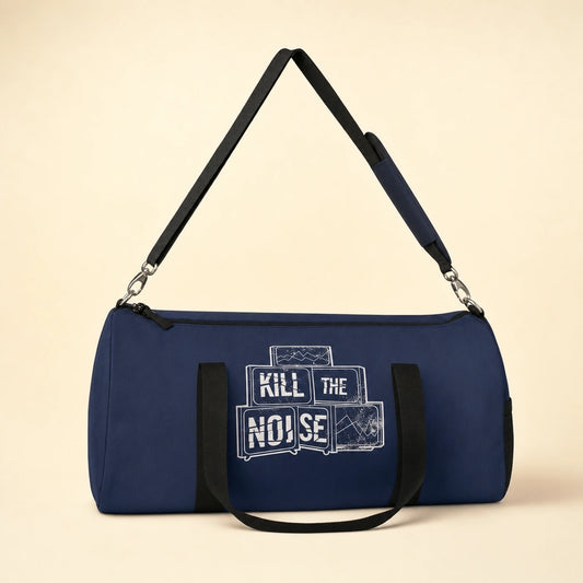 Kill the Noise - Navy Duffel Bag
