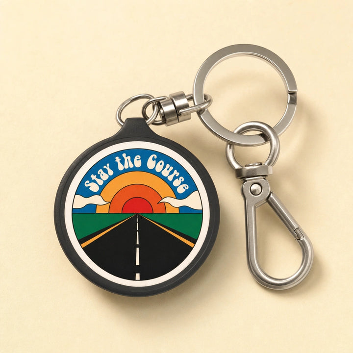 Stay the Course  - Keyring Tag