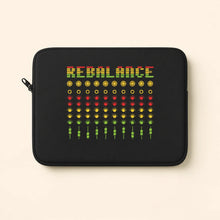 Rebalance - Black Laptop Sleeve