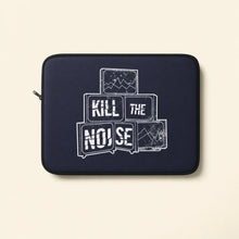 Kill the Noise - Navy Blue Laptop Sleeve