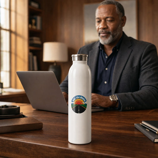 Stay the Course - Slim Water Bottle