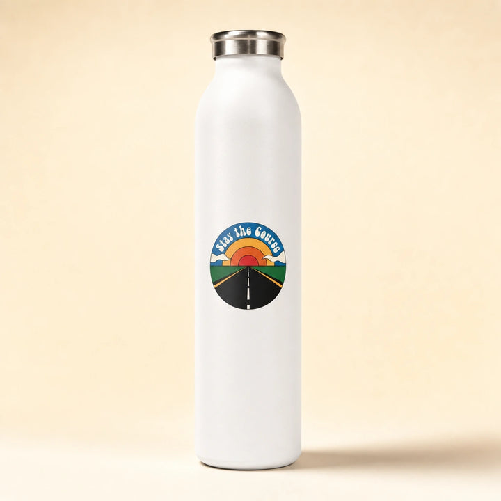 Stay the Course - Slim Water Bottle