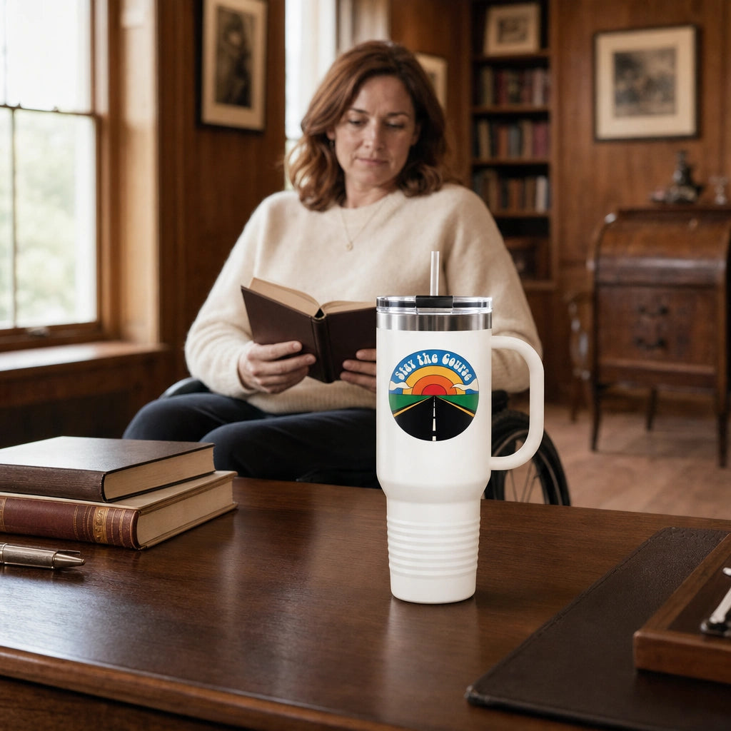 Stay the Course - Insulated Travel Tumbler