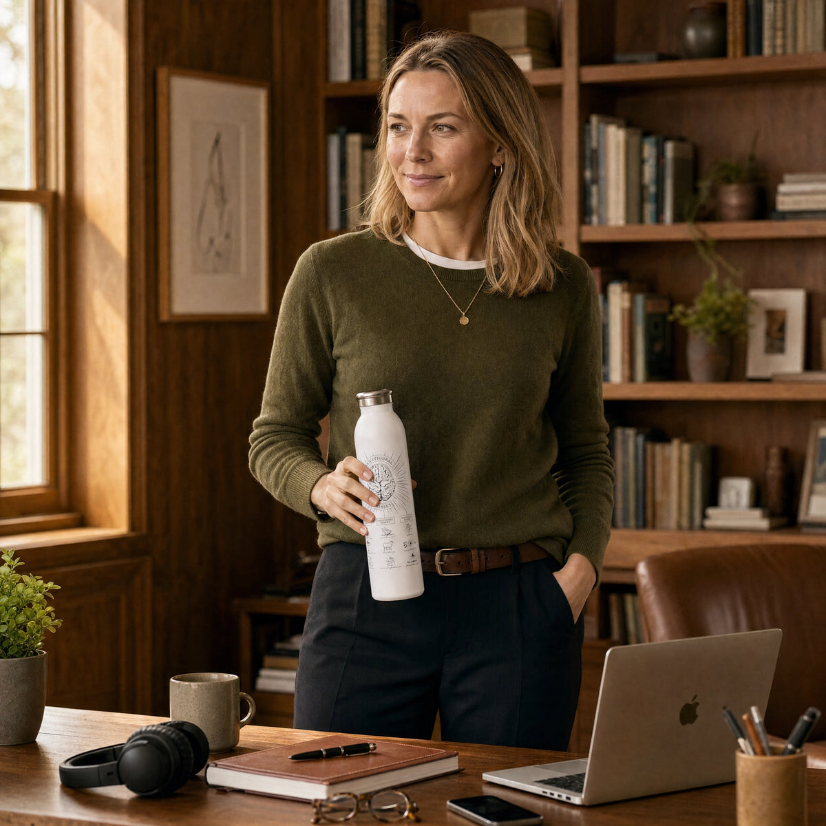 Behavioral Biases - Slim Water Bottle