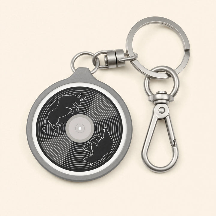 The Bull and The Bear - Keyring Tag