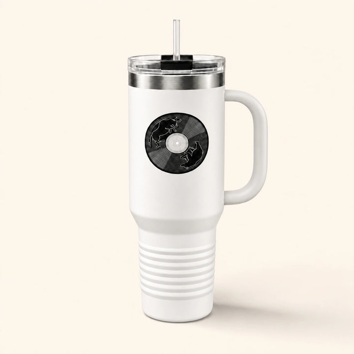 The Bull and The Bear - Insulated Travel Tumbler