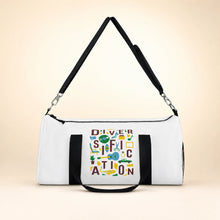 Diversification - White Duffel Bag