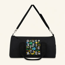 Diversification - Black Duffel Bag