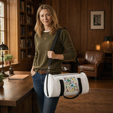 Diversification - White Duffel Bag