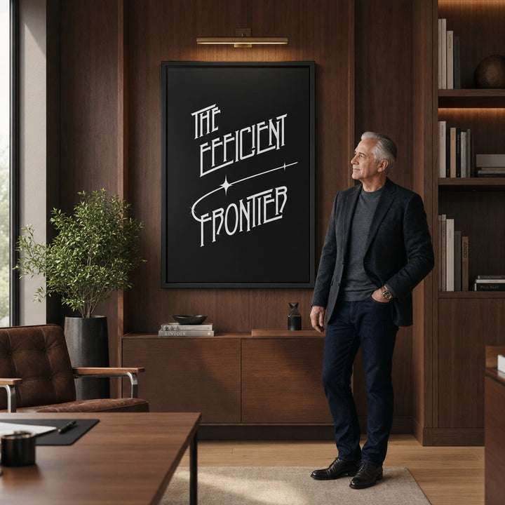 The Efficient Frontier - Fine Art Poster