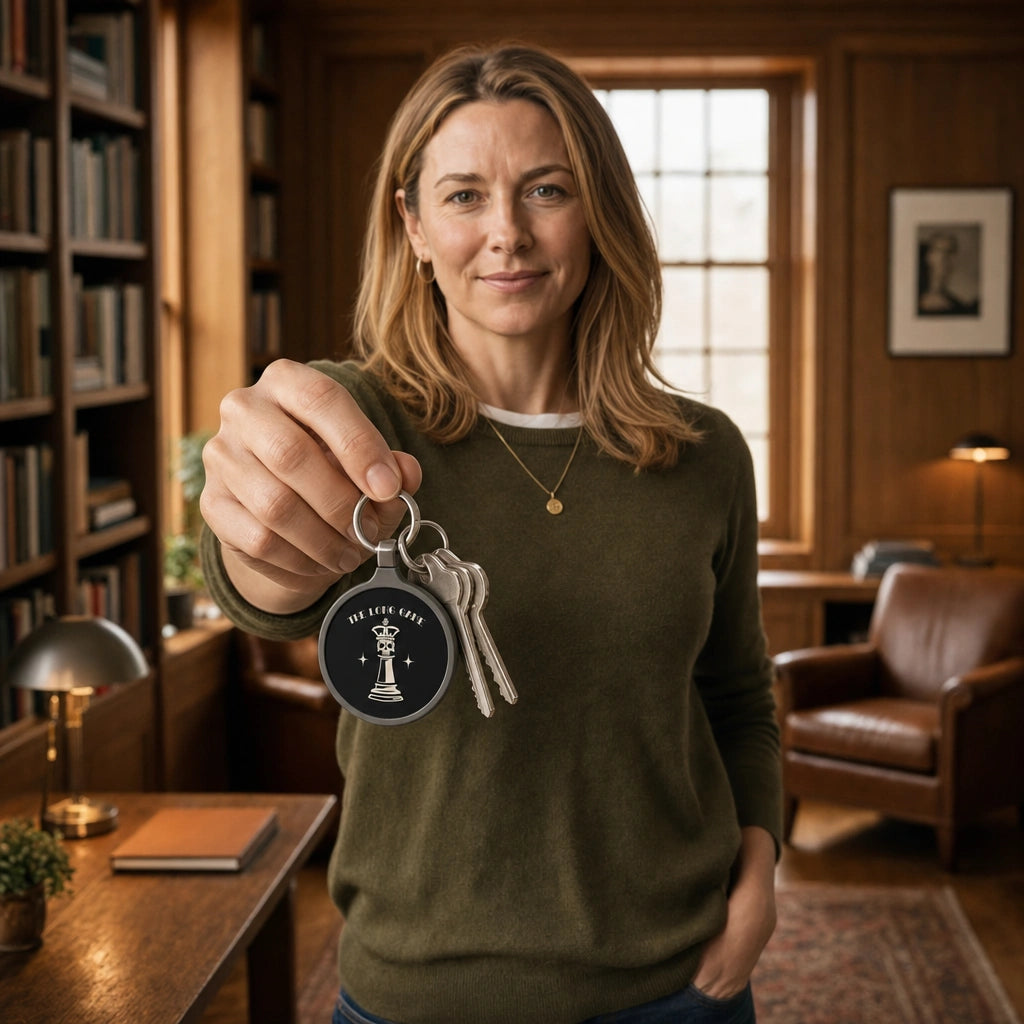 The Long Game - Keyring Tag